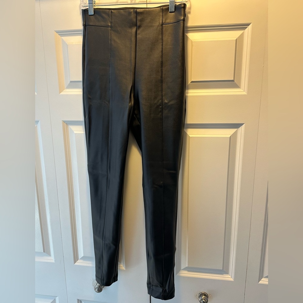 NWOT Ann Taylor Faux Leather Riding Pants